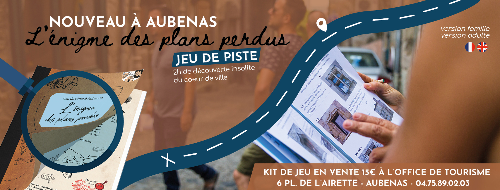 Jeu de piste "L'enigme des plans perdus"