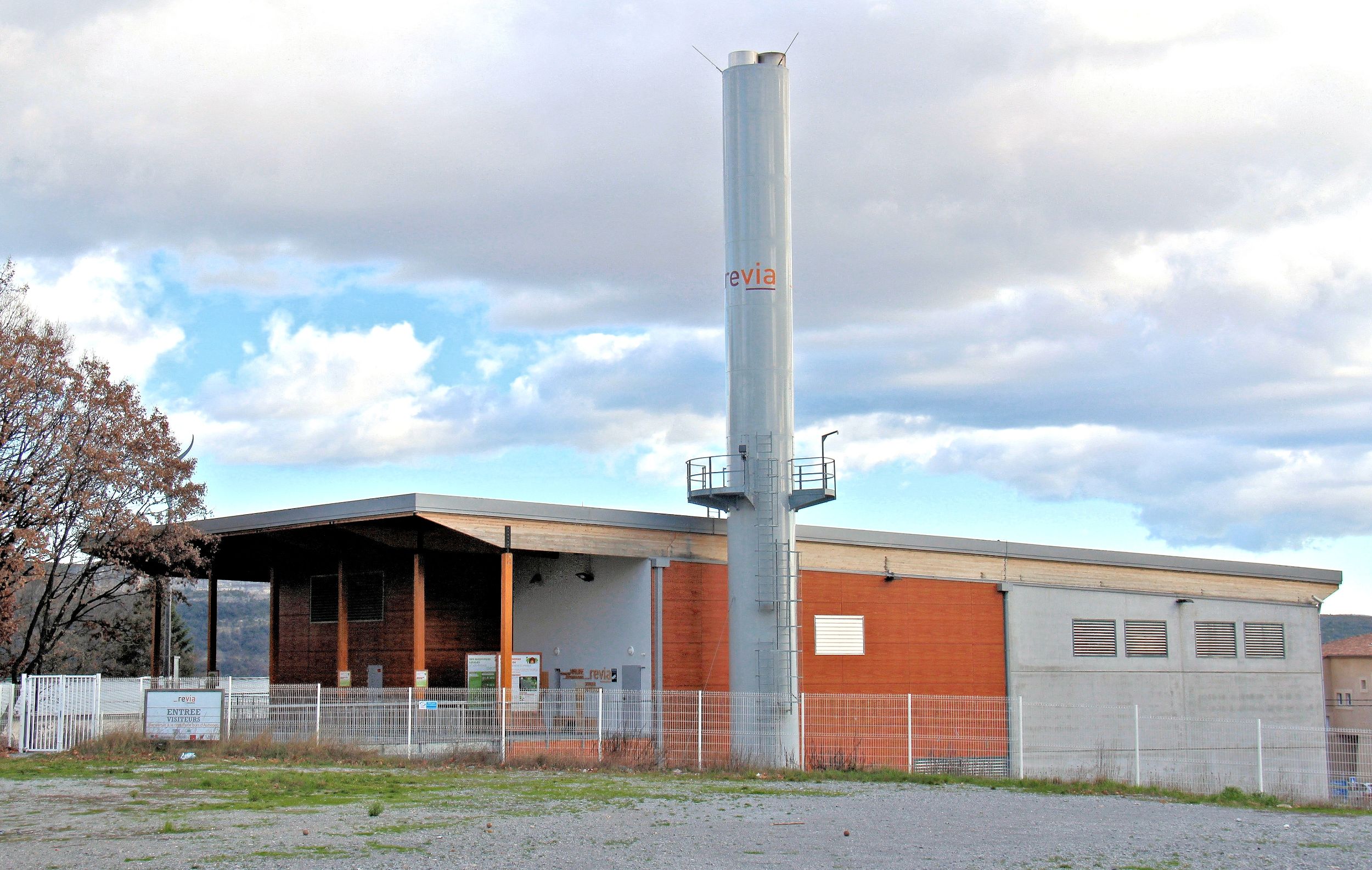 Réseau de chaleur au bois d'Aubenas